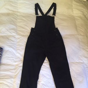 Brandy Melville Black Uma Overalls